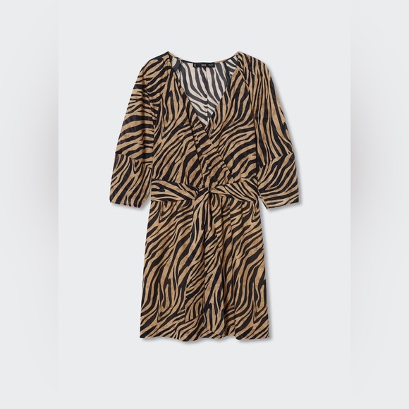 Mango Animal print dress - Picture 3 of 6